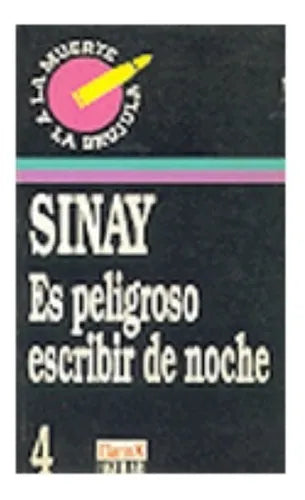 Libro usado en venta: Es peligroso escribir de noche de Sergio Sinay; editorial Aguilar impreso en 1992 realizamos envios a todo el mundo.1