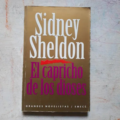 Libro usado en venta: El capricho de los dioses de Sidney Sheldon; editorial Emece impreso en 1995 realizamos envios a todo el mundo.1