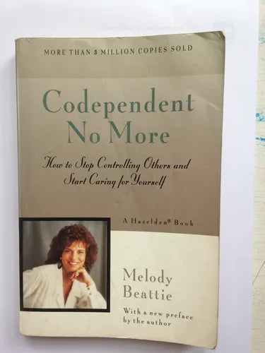 Libro usado en venta: Codependent no more de Melody Beattie; editorial HarperCollins impreso en 1992 realizamos envios a todo el mundo.1