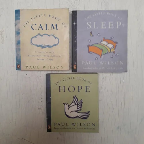 Libro usado en venta: The little book of Sleep - Hope - Calm de Paul Wilson; editorial Penguin Books impreso en 1999 realizamos envios a todo el mundo.1