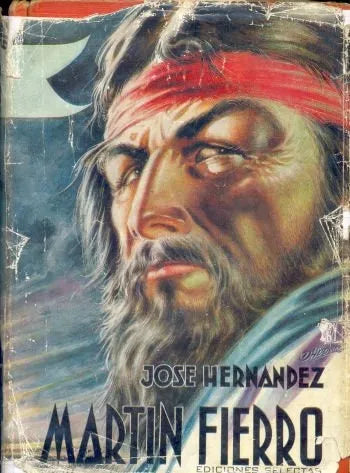 Libro usado en venta: Martin Fierro - La vuelta de Martin Fierro de Jose Hernandez; editorial Selectas impreso en 1964 envios a todo el mundo.1