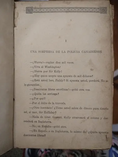 Libro usado en venta: A traves del Atlantico en globo de Emilio Salgari; realizamos envios a todo el mundo.1