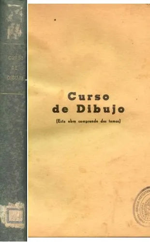 Libro usado en venta: Curso de dibujo; editorial Hobby impreso en 1947 realizamos envios a todo el mundo.1