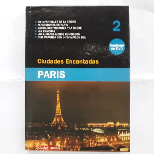 Libro usado en venta: Ciudades encantadas - Paris (Contiene un DVD); editorial AGEA impreso en 2006 realizamos envios a todo el mundo.1