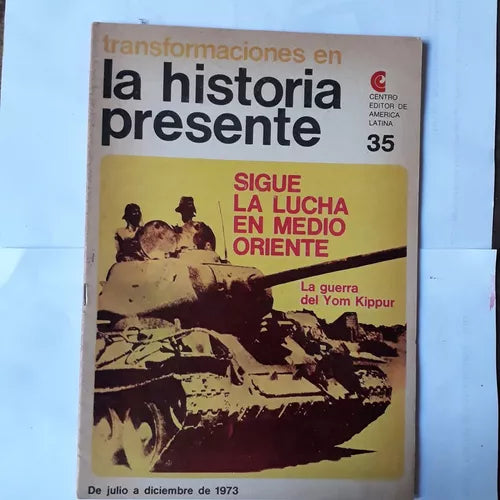 Libro usado en venta: Sigue la lucha en Medio Oriente - N? 35 de Transformaciones en la historia presente; Centro Editor de America Latina 19741.1