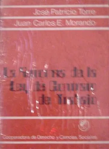 Libro usado en venta: La reforma de la ley de contrato de trabajo de Jose Patricio Torre y otros; editorial CDCS impreso en 1976.1