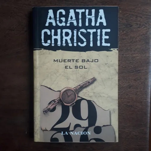 Libro usado en venta: Muerte bajo el sol de Agatha Christie; editorial Planeta impreso en 2007 realizamos envios a todo el mundo.1