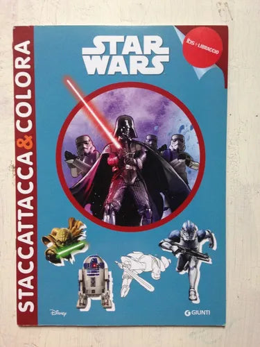 Libro usado en venta: Star Wars de Staccattacca & Colora; editorial Giunti impreso en 2015 realizamos envios a todo el mundo.1
