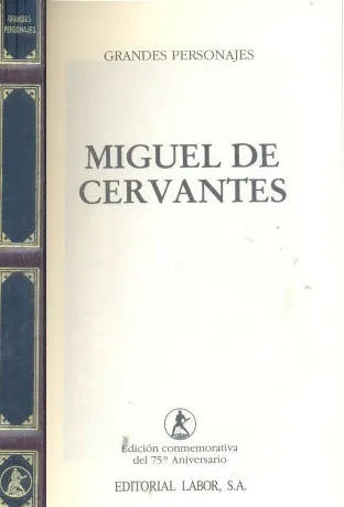 Libro usado en venta: Miguel de Cervantes; editorial Labor impreso en 1992 realizamos envios a todo el mundo.1
