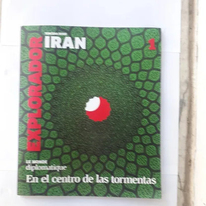 Libro usado en venta: Explorador Iran - En El Centro De Las Tormentas; editorial Le monde diplomatique impreso en 2015 envios a todo el mundo.1