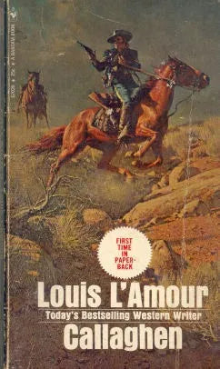 Libro usado en venta: Callaghen de Louis L'Amour; editorial Bantam impreso en 1972 realizamos envios a todo el mundo.1