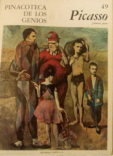 Libro usado en venta: Pinacoteca de los genios 49 de Pablo Picasso (Primera Parte); editorial Codex impreso en 1964 realizamos envios a todo el mundo.1