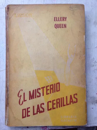 Libro usado en venta: El misterio de las cerillas de Ellery Queen; editorial Hachette impreso en 1951 realizamos envios a todo el mundo.1