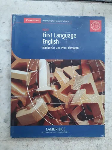 Libro usado en venta: IGCSE First Language English de Marian Cox - Peter Lucantoni; editorial Cambridge University Press impreso en 2002.1