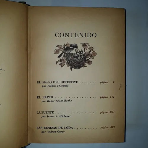 Libro usado en venta: El siglo del detective de Jurgen Thorwald; editorial Reader's Digest impreso en 1967 realizamos envios a todo el mundo.1