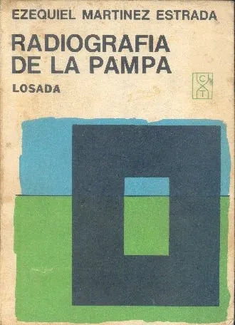 Libro usado en venta: Radiografia de la pampa de Ezequiel Martinez Estrada; editorial Losada impreso en 1976 realizamos envios a todo el mundo.1