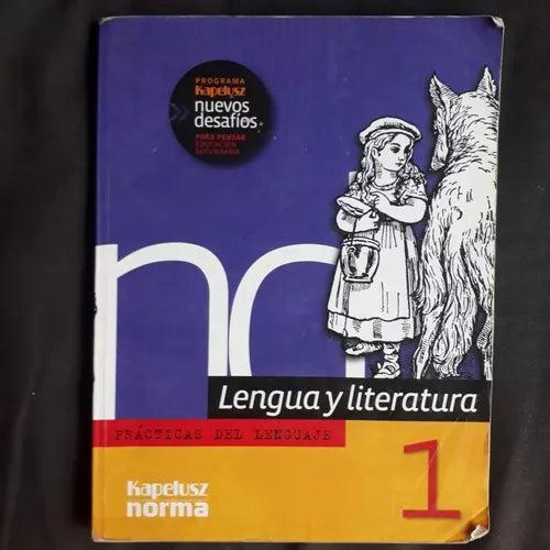 Libro usado en venta: Lengua y Literatura 1 - Practicas del lenguaje; editorial Kapelusz impreso en 2013 realizamos envios a todo el mundo.1