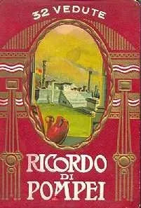 Libro usado en venta: Ricordo di Pompei - 32 Vedute; realizamos envios a todo el mundo.1