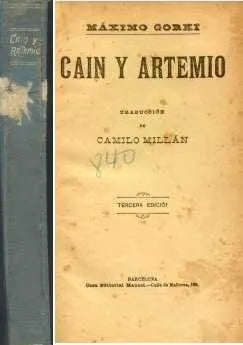 Libro usado en venta: Cain y Artemio de Maximo Gorki; editorial Maucci Hermanos realizamos envios a todo el mundo.1