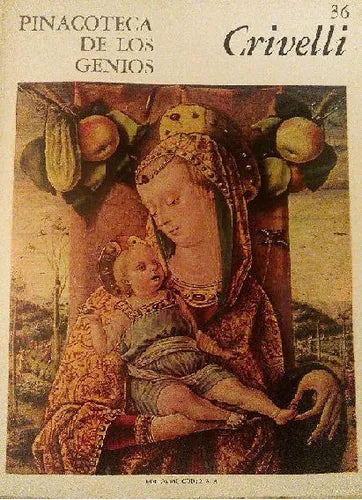 Libro usado en venta: Pinacoteca de los genios 36 de Carlos Crivelli; editorial Codex impreso en 1964 realizamos envios a todo el mundo.1