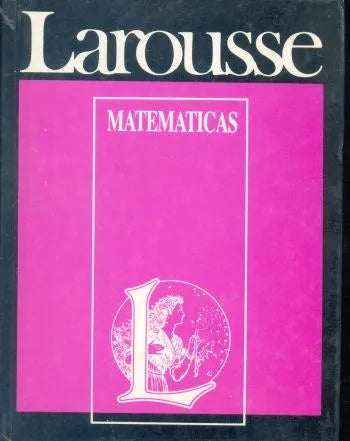 Libro usado en venta: Matematicas; editorial Larousse impreso en 1992 realizamos envios a todo el mundo.1