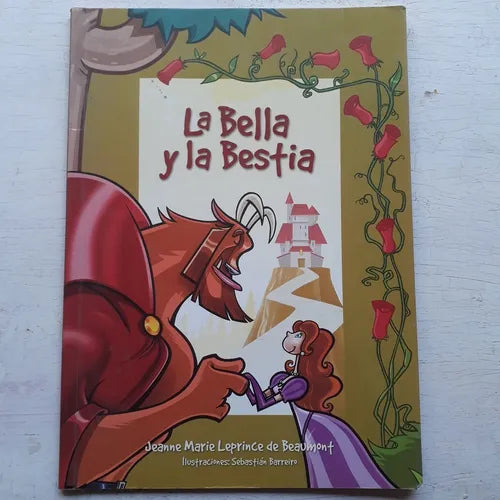 Libro usado en venta: La bella y la bestia de Jeanne Marie Leprince de Beaumont; editorial Sudamericana impreso en 2004 envios a todo el mundo.1