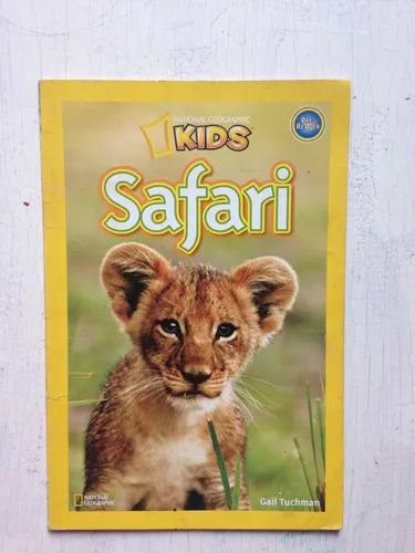 Libro usado en venta: Safari de National Geographic Kids; editorial National Geographic Society impreso en 2010 realizamos envios a todo el mundo.1