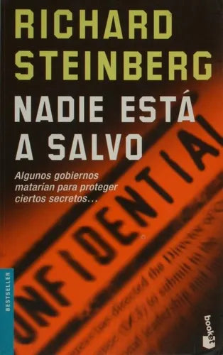 Libro usado en venta: Nadie est? a salvo de Richard Steinberg; editorial Planeta impreso en 2002 realizamos envios a todo el mundo.1