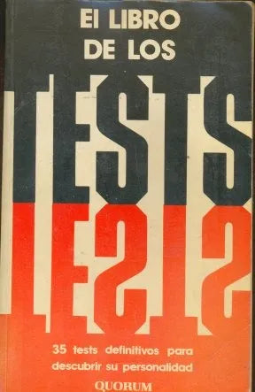 Libro usado en venta: El libro de los tests; editorial Ibero Americana impreso en 1986 realizamos envios a todo el mundo.1