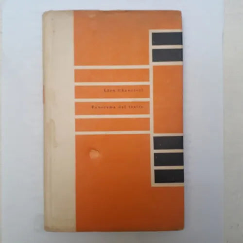 Libro usado en venta: Panorama del teatro - Desde sus origenes a nuestros dias de Leon Chancerel; editorial Fabril impreso en 1963.1