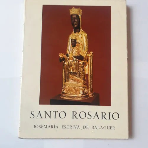 Libro usado en venta: Santo Rosario de Josemaria Escriva de Balaguer; editorial Rialp impreso en 1977 realizamos envios a todo el mundo.1