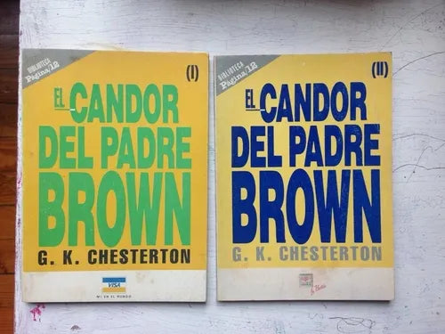 Libro usado en venta: El candor del padre Brown de Gilbert Keith Chesterton; editorial Pagina 12 realizamos envios a todo el mundo.1
