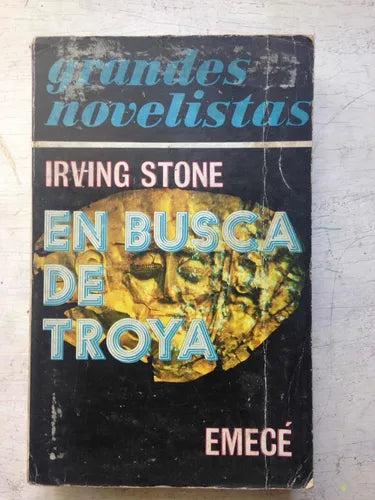 Libro usado en venta: En busca de troya de Irving Stone; editorial Emece impreso en 1976 realizamos envios a todo el mundo.1
