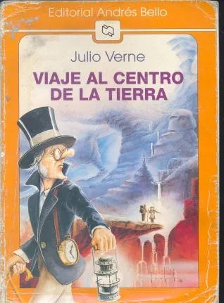 Libro usado en venta: Viaje al centro de la tierra de Julio Verne (Jules Verne); editorial Andres Bello impreso en 1996 envios a todo el mundo.1