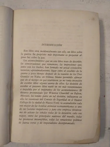 Libro usado en venta: Asi lo veia mi padre de Elliott Roosevelt; editorial Sudamericana impreso en 1946 realizamos envios a todo el mundo.3