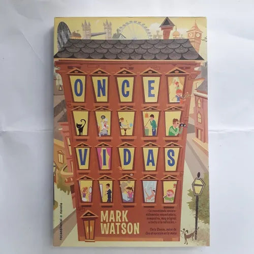 Libro usado en venta: Once vidas de Mark Watson; editorial Roca impreso en 2012 realizamos envios a todo el mundo.1