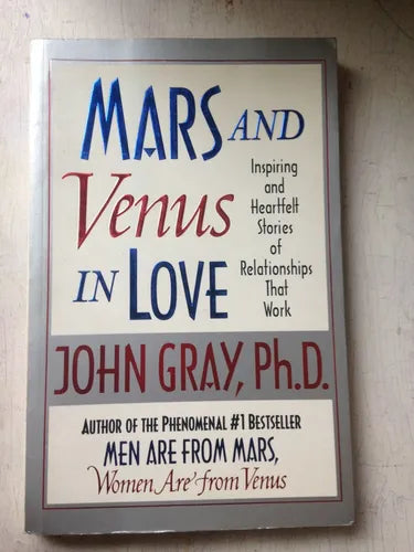 Libro usado en venta: Mars and Venus in love de John Gray; editorial Hodder & Stoughton impreso en 1996 realizamos envios a todo el mundo.1