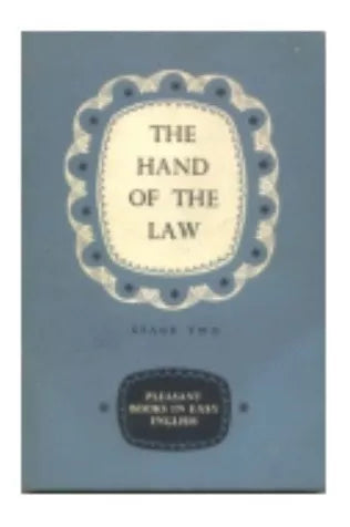 Libro usado en venta: The hand of the law - Stage 2 de G. C. Thornley; editorial Longman impreso en 1963 realizamos envios a todo el mundo.1