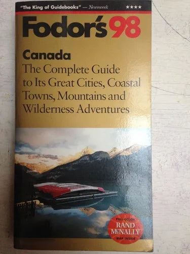 Libro usado en venta: Fodor's 98 - Canada; editorial Fodor's Travel impreso en 1997 realizamos envios a todo el mundo.1