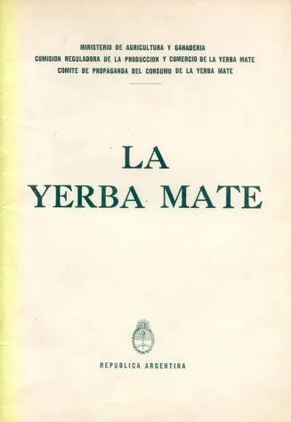Libro usado en venta: La yerba mate; editorial Republica Argentina impreso en 1971 realizamos envios a todo el mundo.1