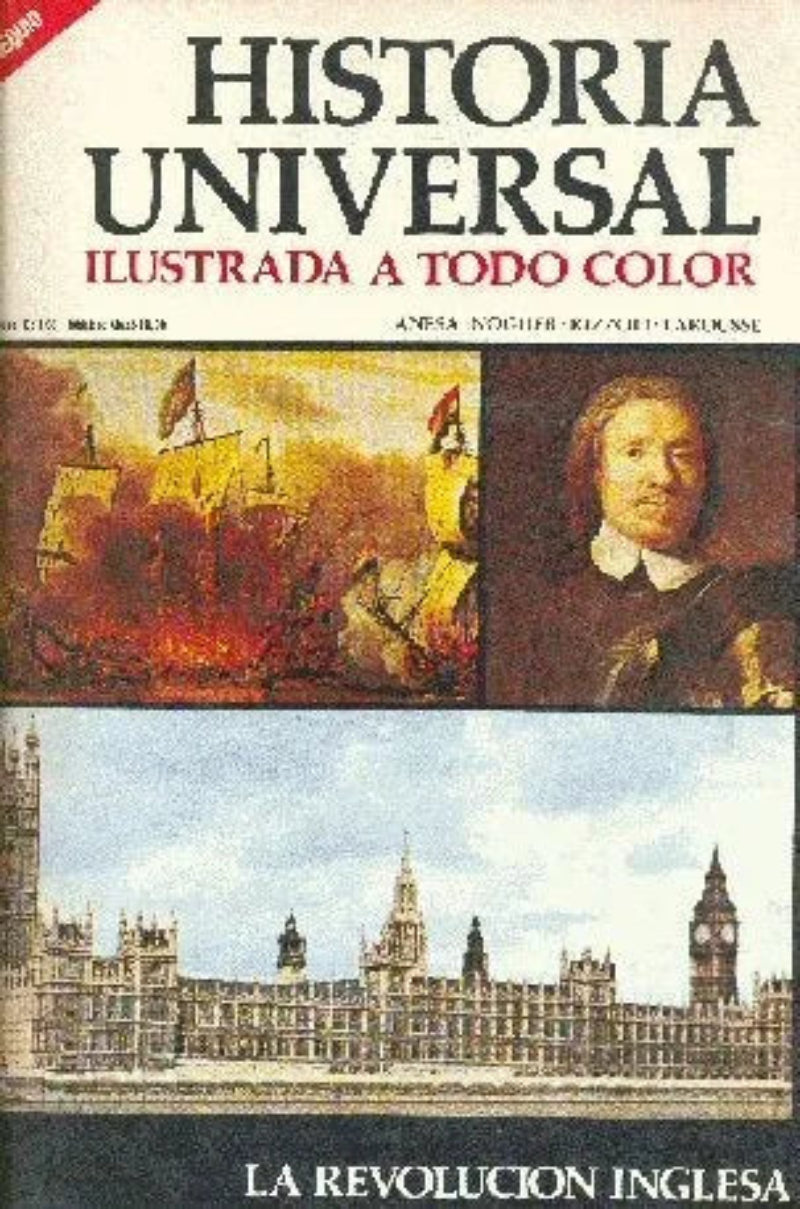 Libro usado en venta: La revolucion Inglesa - N? 62 de Historia Universal; editorial Noguer impreso en 1974 realizamos envios a todo el mundo.1