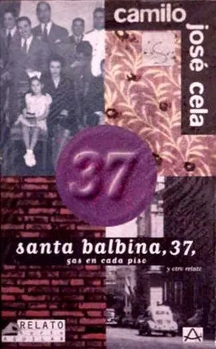 Libro usado en venta: Santa balbina, 37 de Camilo Jose Cela; editorial Aguilar impreso en 1995 realizamos envios a todo el mundo.1