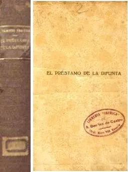 Libro usado en venta: El prestamo de la difunta de Vicente Blasco Ibañez; editorial Prometeo realizamos envios a todo el mundo.1