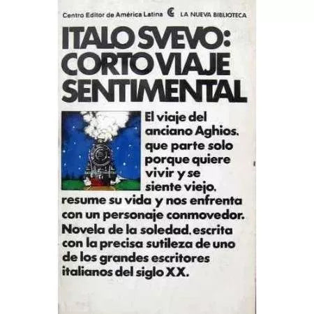 Libro usado en venta: Corto viaje sentimental de Italo Svevo; editorial Centro Editor de America Latina impreso en 1980 envios a todo el mundo.1