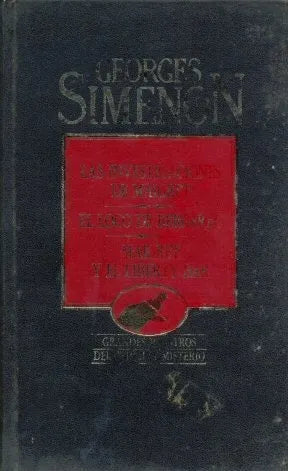 Libro usado en venta: Las investigaciones de maigret y otras de Georges Simenon; editorial Hyspamerica impreso en 1983 envios a todo el mundo.1