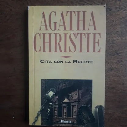 Libro usado en venta: Cita con la muerte de Agatha Christie; editorial Planeta impreso en 2008 realizamos envios a todo el mundo.1