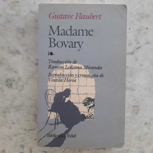 Libro usado en venta: Madame Bovary de Gustavo Flaubert (Gustave); editorial Edaf impreso en 2003 realizamos envios a todo el mundo.1