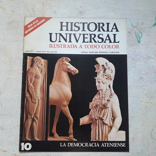 Libro usado en venta: La democracia ateniense N?10 de Historia Universal; editorial Noguer impreso en 1974 realizamos envios a todo el mundo.1