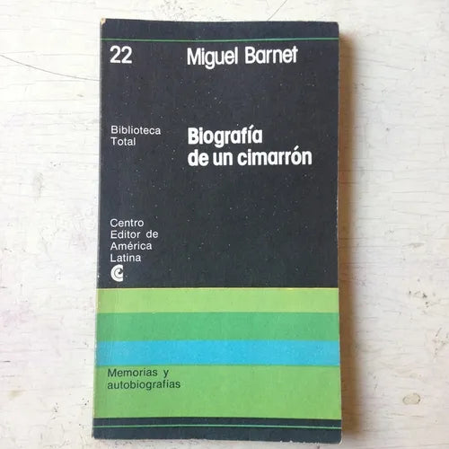 Libro usado en venta: Biografia de un cimarron de Miguel Barnet; editorial Centro Editor de America Latina impreso en 1977 envios a todo el mundo.1
