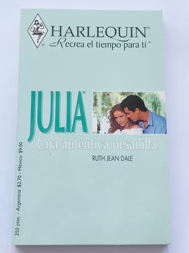 Libro usado en venta: Una autentica pesadilla de Ruth Jean Dale; editorial Harlequin impreso en 1998 realizamos envios a todo el mundo.1